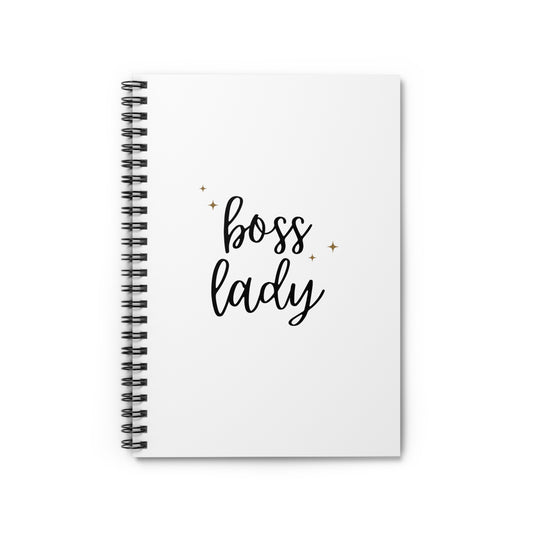 Boss Lady Spiral Notebook